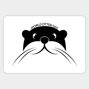 World Otter Day Magnet